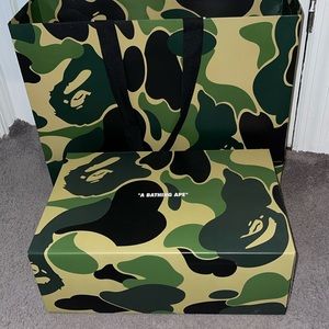 A Bathing Ape empty box